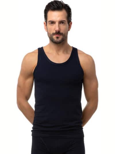 Ανδρικές Φανέλες Αμάνικες Minerva 2Pack