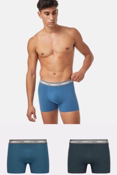 Mengear White Ανδρικό Boxer 2 τμχ - Minerva