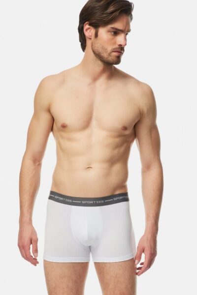 Sporties Bamboo Boxer με εξωτερικό λάστιχο 2τμχ - Minerva