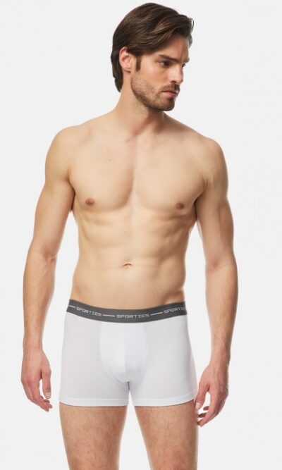 Sporties Bamboo Boxer με εξωτερικό λάστιχο 2τμχ - Minerva