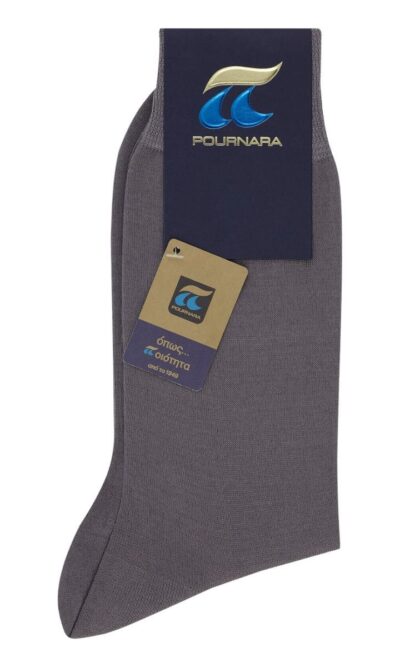Κάλτσα Μερσεριζέ Βαμβακερή Pournara Premium Basic - Viokal