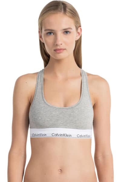 Calvin Klein Γυναικείο Μπουστάκι Γκρι