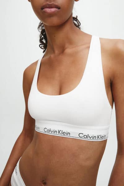 Calvin Klein Γυναικείο Μπουστάκι Λευκό