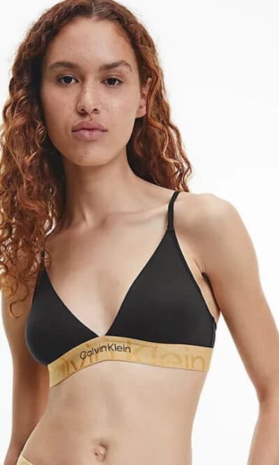 Calvin Klein Μαύρο Γυναικείο Bralette Σουτιέν