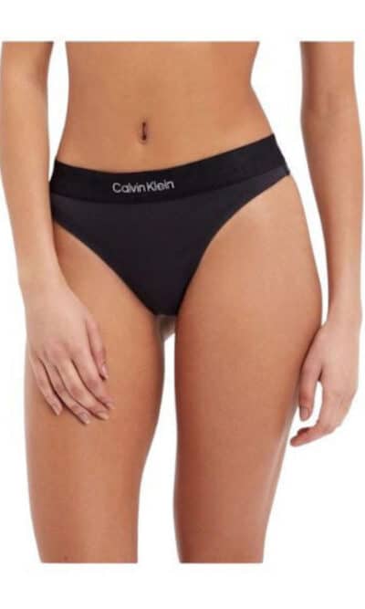Calvin Klein Γυναικείο Slip χωρίς Ραφές Μαύρο