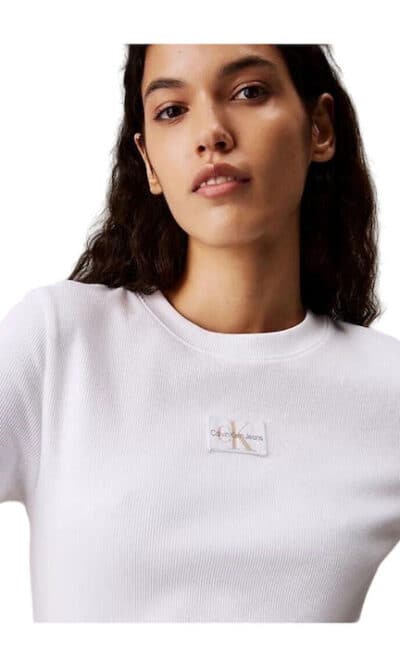Calvin Klein Γυναικείο T-shirt Bright White