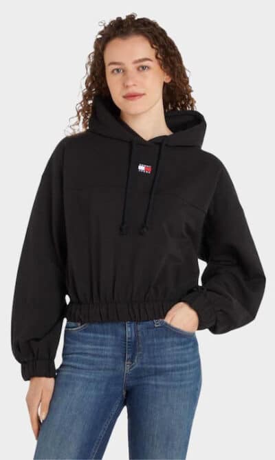 Tommy Hilfiger Γυναικείο Φούτερ με Κουκούλα