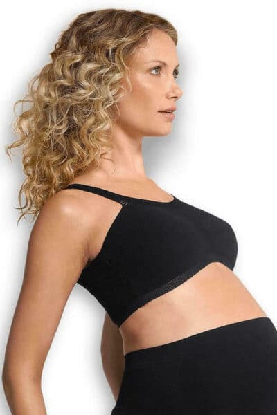 Carriwell Comfort Μπουστάκι Εγκυμοσύνης & Θηλασμού Μαύρο