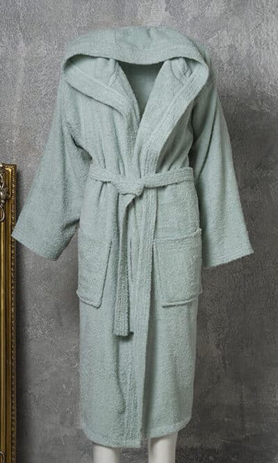 Melinen Liberty Μπουρνούζι με Κουκούλα Dark Aqua